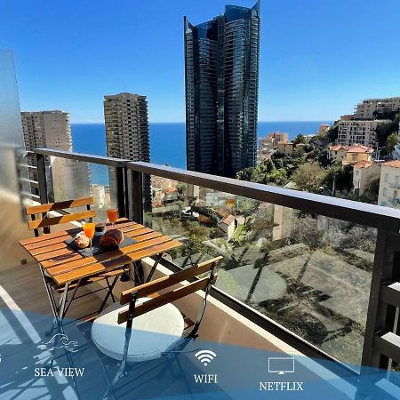 New Studio, Piscine Et Vue Mer • Proche De Monaco Beausoleil Εξωτερικό φωτογραφία