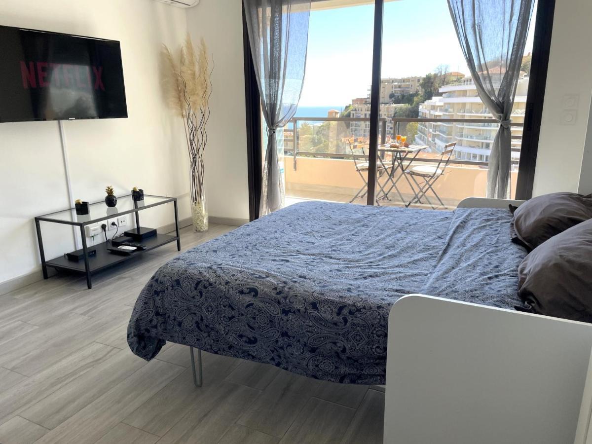 New Studio, Piscine Et Vue Mer • Proche De Monaco Beausoleil Εξωτερικό φωτογραφία