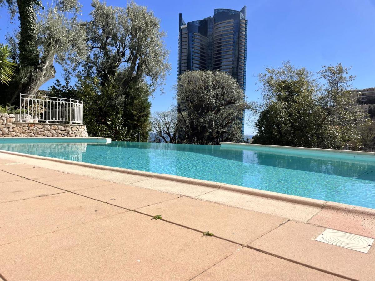 New Studio, Piscine Et Vue Mer • Proche De Monaco Beausoleil Εξωτερικό φωτογραφία